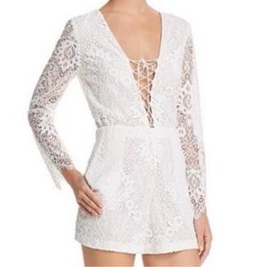 Alice + Olivia Lace Romper